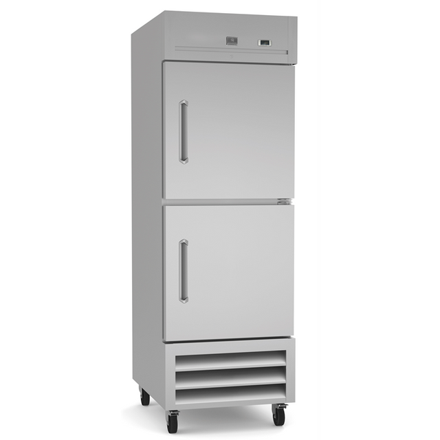 Kelvinator KCHRI27R2HDR 2" Reach-In Refrigerator with 2 Solid Half Doors 23 Cu. Ft.