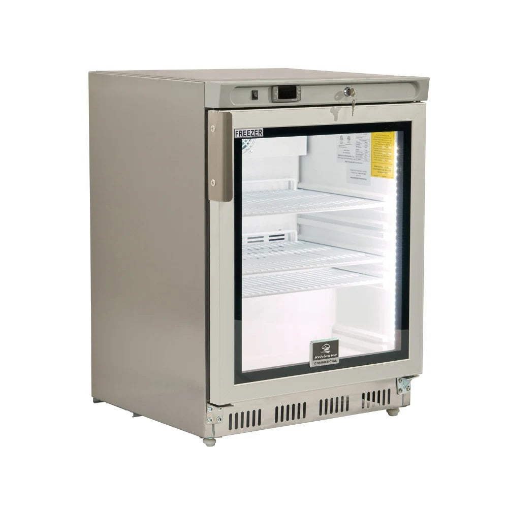 Kelvinator KCHUC5GFADA 24" Undercounter Freezer (1) Glass Door, 120v