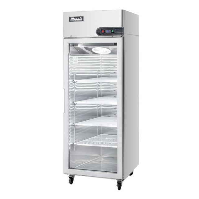 Migali C-1RG-HC (1) Glass Door Reach-In Refrigerator – 23 Cu Ft