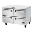 Migali C-U48F-D-HC 48" Undercounter and Worktop 4 Drawer Freezer 12 Cu. Ft.
