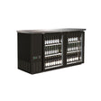 Serv-Ware BB2-24G-HC 49" 2 Glass Door Back Bar Cooler