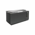 Serv-Ware BC-65-HC 64" Flat Top Bottle Cooler, 17.2 Cu. Ft.