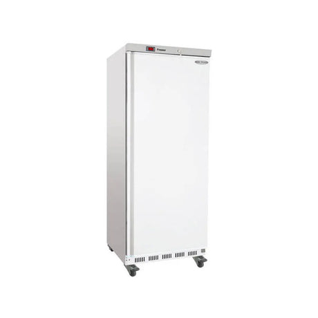 Serv-Ware EF25-HC 30" 1 Solid Door Reach-In Freezer White, 25 Cu. Ft.