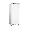 Serv-Ware ER25-HC 30" 1 Door Reach-In Refrigerator White, Bottom Mount, 25 Cu. Ft.