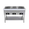 Serv-Ware EST3-1 44" Electric Hot Food Table, (3) Open Wells, 1500 W