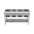 Serv-Ware EST4-1 58" Electric Hot Food Table, (4) Open Wells, 2000 W