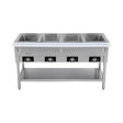 Serv-Ware EST4-2 58" Electric Hot Food Table, (4) Open Wells, 3000 W