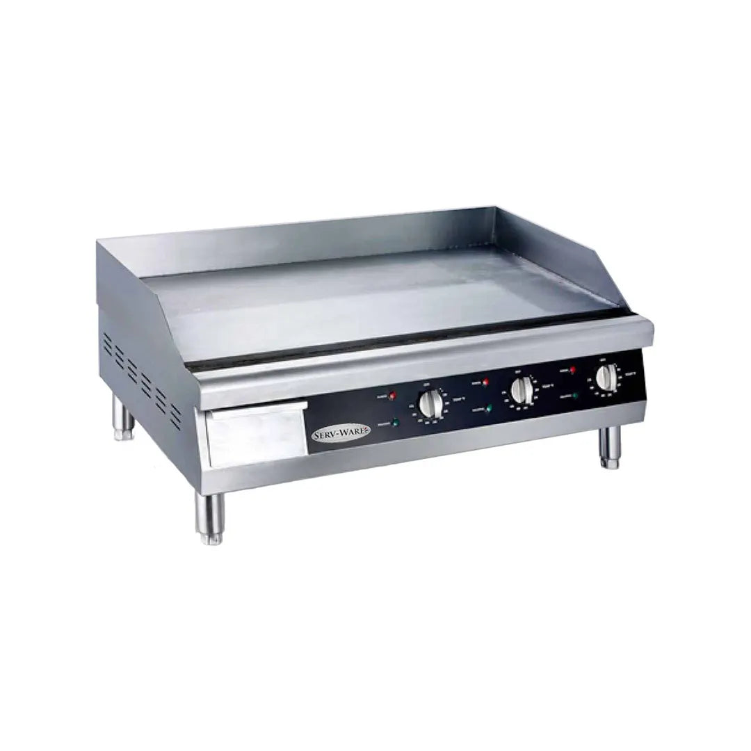 Serv-Ware ETG-36 36" Countertop Electric Thermostatic Griddle 208V