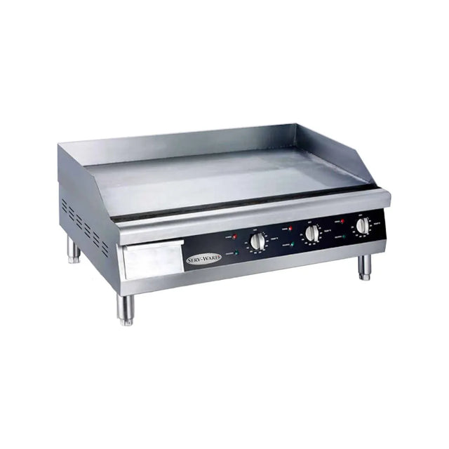 Serv-Ware ETG-36 36" Countertop Electric Thermostatic Griddle 208V