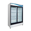Serv-Ware GR48S-HC 54" 2 Sliding Glass Door Refrigerator - White, 48 Cu. Ft.
