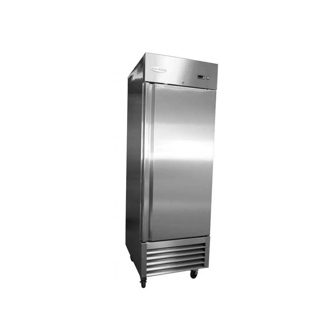 Serv-Ware RF1-19-HC 27"  Reach-In Freezer with Solid Door, 19 Cu. Ft.