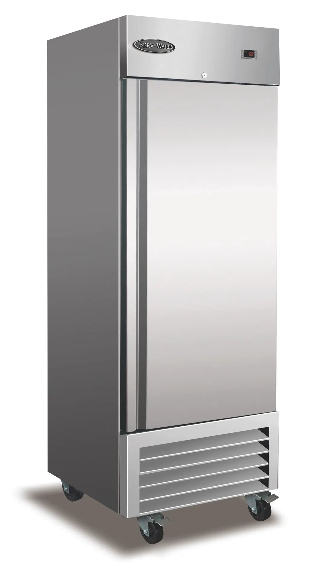 Serv-Ware RF1-HC-T 27" 1 Solid Door Reach-In Freezer, 23 Cu. Ft.