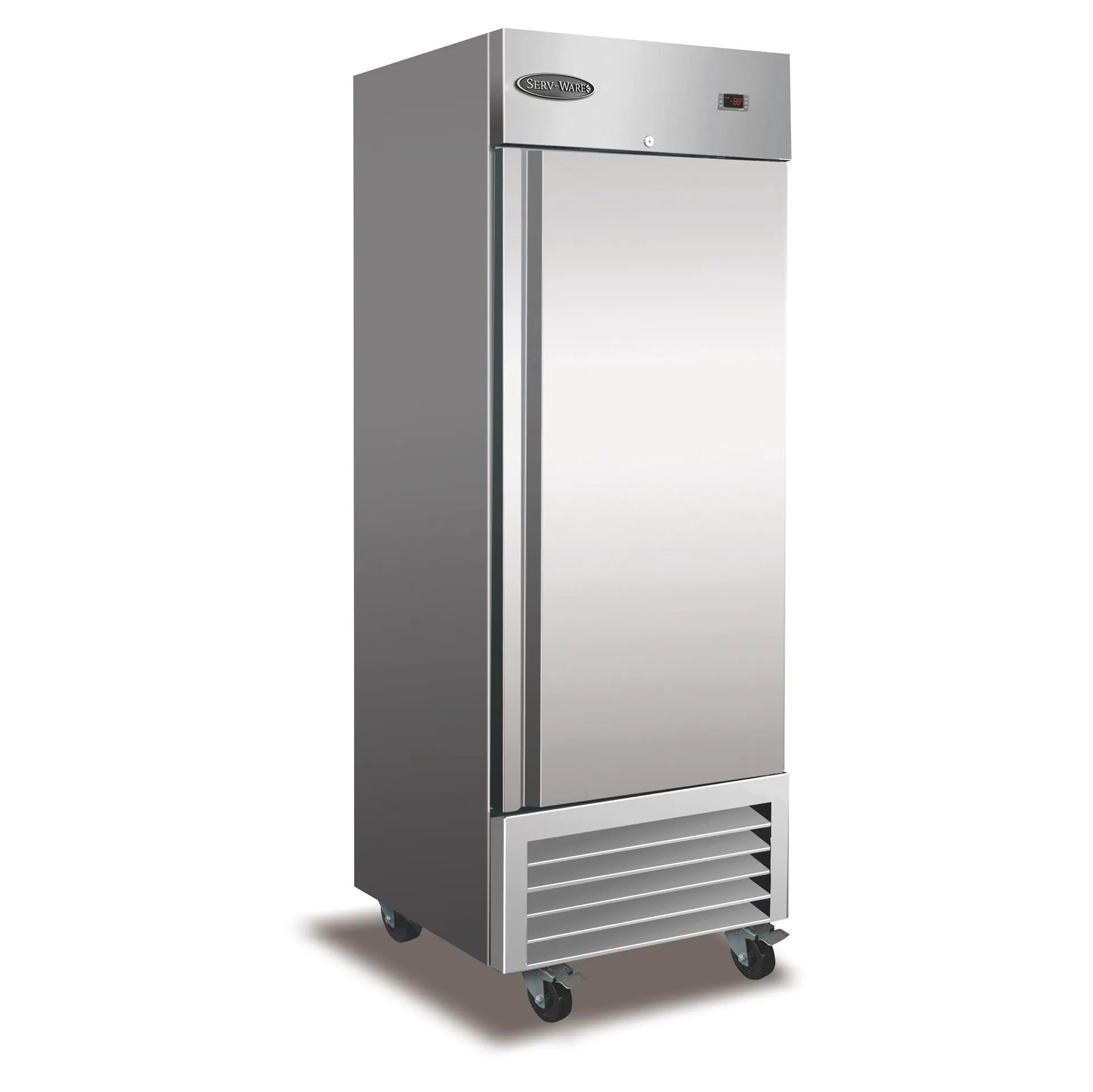 Serv-Ware RR1-HC-T 27" Reach-In Refrigerator, One Door, Stainless Steel Interior