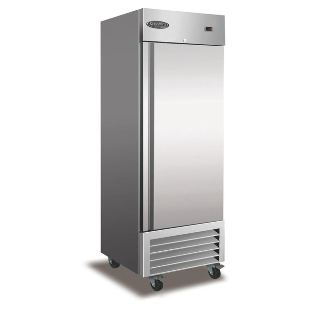 Serv-Ware RR1-HC-T 27" Reach-In Refrigerator, One Door, Stainless Steel Interior