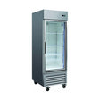 Serv-Ware RR1G-HC 26.8" 1 Glass Door Reach-In Refrigerator, 23 Cu. Ft.