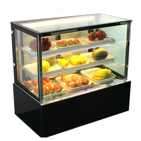 Spartan SCC-48 48" Refrigerated Showcase with LED Lighting