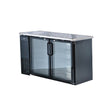 Spartan SGBBB-48 48" 2 Section Back Bar Refrigerator with Glass Door