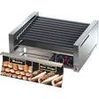 Star 8A-50CBD-120V Grill-Max® Roller Grills Analogue Controls Chrome with Bun Door 120V