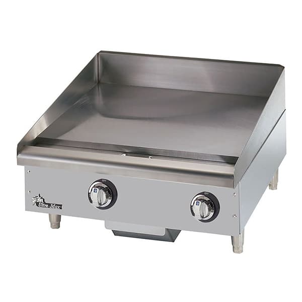 Star 8G-724TA-208V Ultra-Max® 8,700 Watts 24-inch 208V Thermostatic Griddle Steel Plate