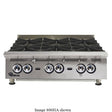 Star 8I-808HA 240,000 BTU 8 Burners Ultra-Max® Natural Gas Hot Plate