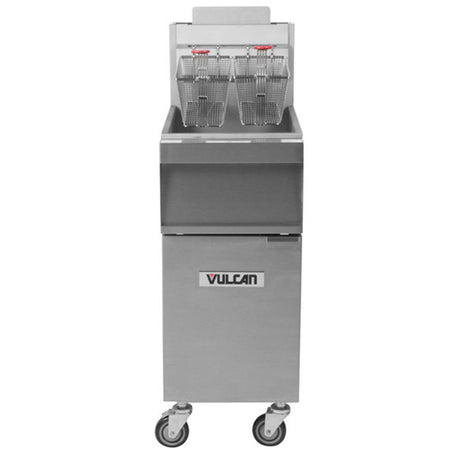 Vulcan 1GR35M-2 Liquid Propane Gas Free Standing Gas Fryer