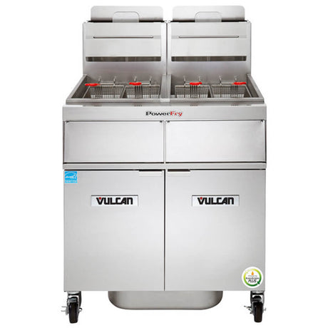 Vulcan 2TR45AF-1 Natural Gas Floor Fryer