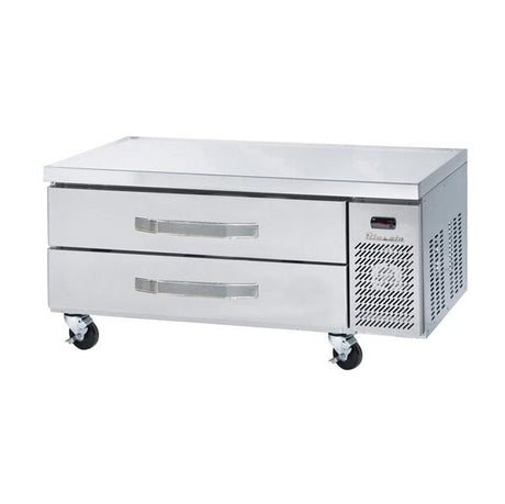 Blue AirBACB36-HC 36" 2 Drawer Refrigerated Chef Base with Flat Top - 115 Volts - Kitchen Pro Restaurant Equipment