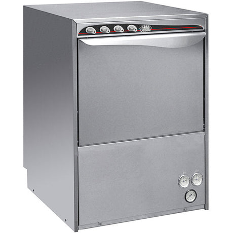 CMA Dishmachines UC50E High Temp Rack Undercounter Dishwasher - (30) Racks/hr, 208v/1ph - Kitchen Pro Restaurant Equipment