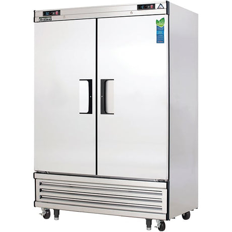 Everest EBRF2 Reach-In Refrigerator and Freezer Combos 2 Solid Doors 48 cu.ft - Kitchen Pro Restaurant Equipment