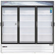 Everest EMSGR69C Reach-In Merchandising Refrigerator 3 Glass Doors 71 cu.ft. - Kitchen Pro Restaurant Equipment