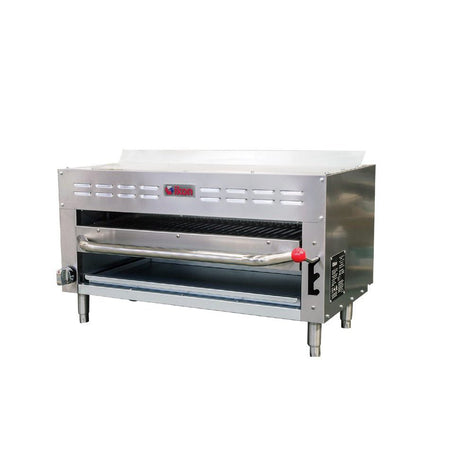 IKON ISB-36 36" Natural Gas Infrared Countertop Salamander Broiler - 35,000 BTU - Kitchen Pro Restaurant Equipment