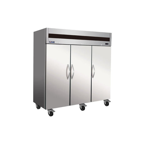 IKON IT82R 81" Triple Solid Door Refrigerator - Top Mount - Kitchen Pro Restaurant Equipment