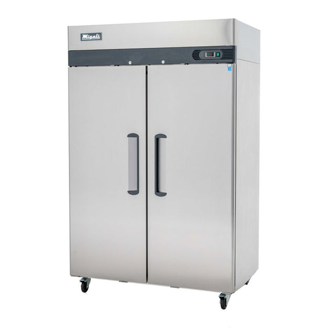 Migali C-2R-HC (2) Solid Door Reach-In Refrigerator – 49 Cu Ft - Kitchen Pro Restaurant Equipment