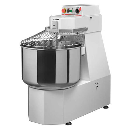 Omcan 13167 66 lb. Heavy Duty Single Speed Spiral Dough Mixer - 220V, 1 Phase - Kitchen Pro Restaurant Equipment