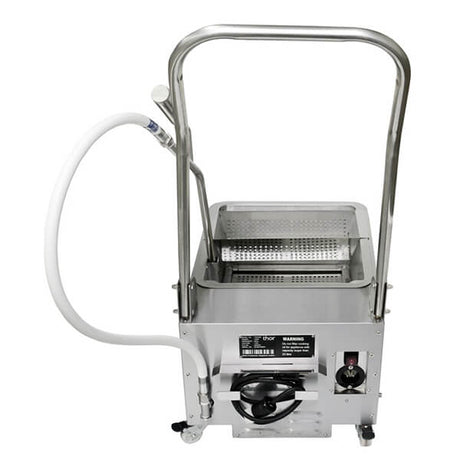 Omcan 44481 66lbs Portable Fryer Oil Filter- 120V, 1/3 hp - Kitchen Pro Restaurant Equipment