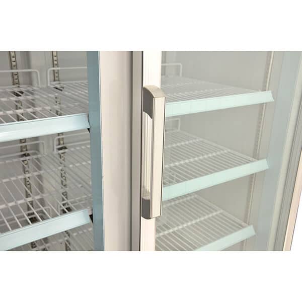 Omcan 50031 Glass Door Reach-In Freezer - 29 Cu Ft - Kitchen Pro Restaurant Equipment