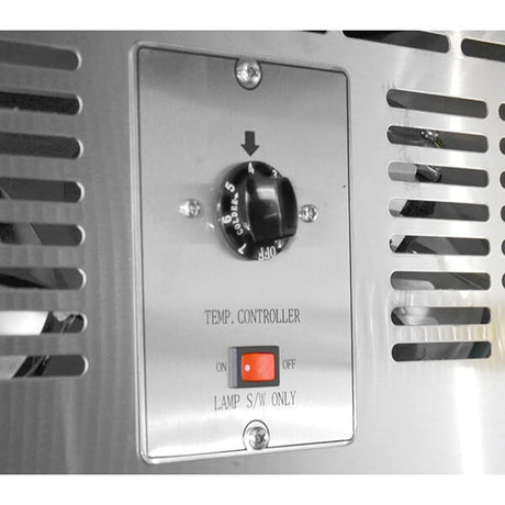 Omcan 50068 Kegerator 69" 2 Towers 2 Taps Beer Dispenser (3) 1/2 Keg Capacity - Kitchen Pro Restaurant Equipment