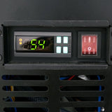 Omcan 50077 47" Black Curved Glass Refrigerated Deli Case - Kitchen Pro Restaurant Equipment