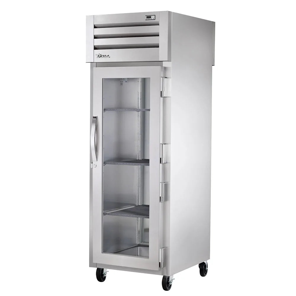 True STA1R-1G-HC 27 1/2" One Section Reach In Refrigerator, (1) Right Hinge Glass Door, 115v - Kitchen Pro Restaurant Equipment