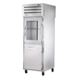 True STA1RPT-1HG/1HS-1G-HC 27 1/4" One Section Pass Thru Refrigerator, (1) Glass Door, (1) Solid Door, Right Hinge, 115v - Kitchen Pro Restaurant Equipment