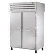 True STA2RPT-2S-2S-HC 52 3/5" Two Section Pass Thru Refrigerator, (2) Left/Right Hinge Solid Doors, 115v - Kitchen Pro Restaurant Equipment