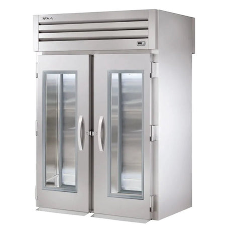 True STA2RRI-2G 68" Two Section Roll In Refrigerator, (2) Left/Right Hinge Glass Doors, 115v - Kitchen Pro Restaurant Equipment