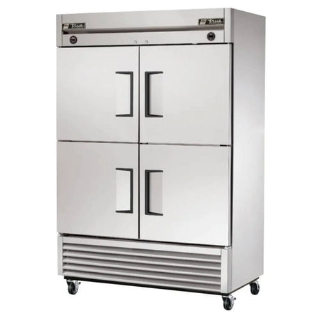 True T-49DT-4 54" Two Section Commercial Refrigerator Freezer - Solid Doors - Kitchen Pro Restaurant Equipment