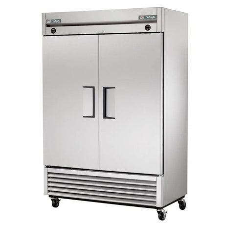 True T-49DT 54" Two Section Commercial Refrigerator Freezer - Solid Doors - Kitchen Pro Restaurant Equipment