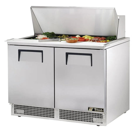 True TFP-48-18M 48" Sandwich/Salad Prep Table With Refrigerated Base, 115v - Kitchen Pro Restaurant Equipment