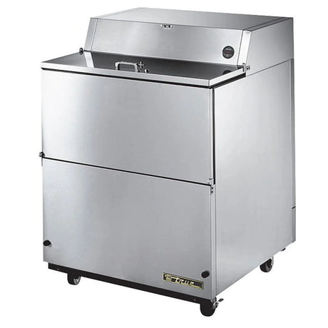 True TMC-34-S-SS-HC Milk Cooler With Top & Side Access - (512) Half Pint Carton Capacity, 115v - Kitchen Pro Restaurant Equipment