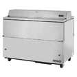 True TMC-58-S-DS-HC 58" Two Sided Milk Cooler with Stainless Steel Exterior and Aluminum Interior - Kitchen Pro Restaurant Equipment