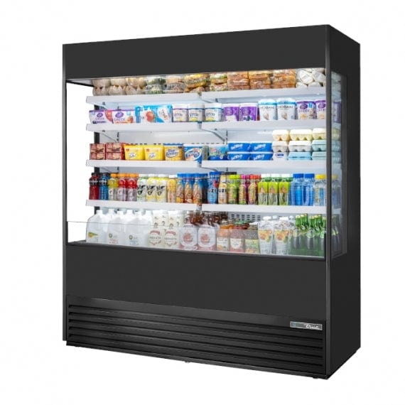 True TOAM-72GS-HC-NSL01 72" Open Vertical Air Curtain Refrigerated Merchandiser - Kitchen Pro Restaurant Equipment