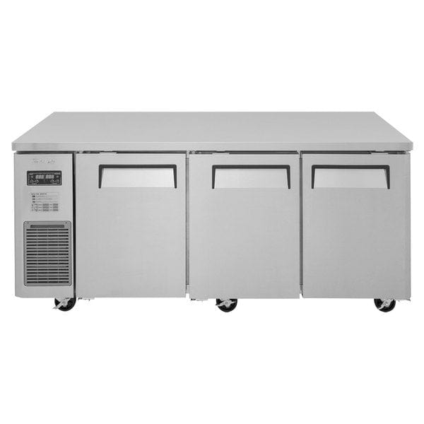 Turbo Air JURF-72-N 70 7/8" Dual Temperature Undercounter Refrigerator / Freezer - 17.7 Cu Ft - Kitchen Pro Restaurant Equipment