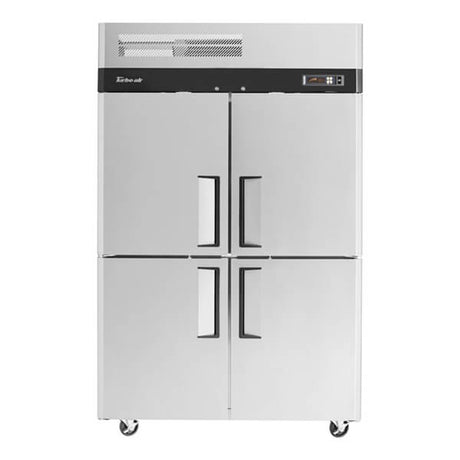 Turbo Air M3R47-4-N 52" 4 Half Solid Door Reach-In Top Mount Refrigerator - Kitchen Pro Restaurant Equipment